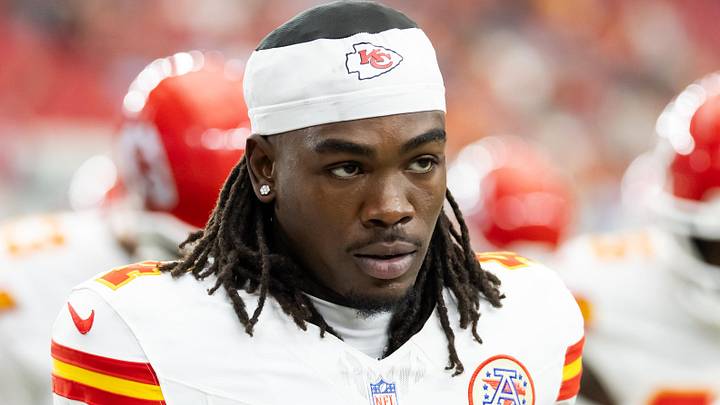 Kansas City Chiefs wide receiver Rashee Rice Kansas City Chiefs wide receiver Rashee Rice