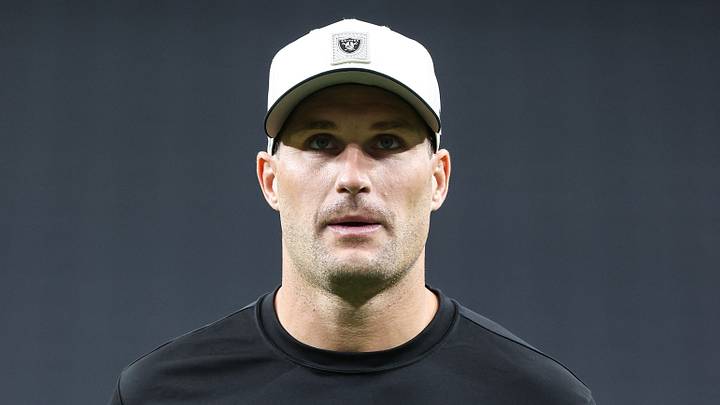 Aug 27, 2026; Paradise, Nevada, USA; Las Vegas Raiders quarterback Kirk Cousins (8) warms up before the game against the San Francisco 49ers at Allegiant Stadium. Mandatory Credit: Christopher Trim-Imagn Images Aug 27, 2026; Paradise, Nevada, USA; Las Vegas Raiders quarterback Kirk Cousins (8) warms up before the game against the San Francisco 49ers at Allegiant Stadium. Mandatory Credit: Christopher Trim-Imagn Images