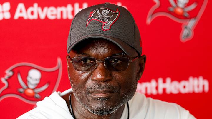 Jul 31, 2026; Tampa, FL, USA; Tampa Bay Buccaneers head coach Todd Bowles Jul 31, 2026; Tampa, FL, USA; Tampa Bay Buccaneers head coach Todd Bowles