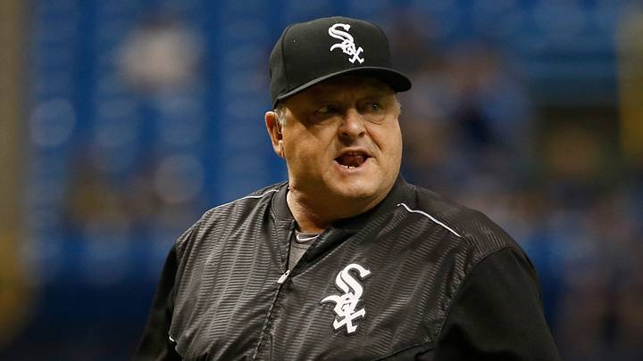 Jun 6, 2017; St. Petersburg, FL, USA; Chicago White Sox pitching coach Don Cooper (99) reacts against the Tampa Bay Rays at Tropicana Field. Mandatory Credit: Kim Klement-USA TODAY Sports Jun 6, 2017; St. Petersburg, FL, USA; Chicago White Sox pitching coach Don Cooper (99) reacts against the Tampa Bay Rays at Tropicana Field. Mandatory Credit: Kim Klement-USA TODAY Sports