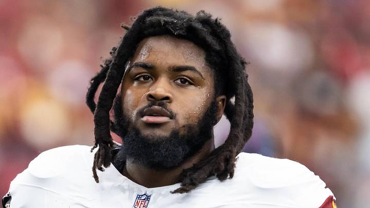 Washington Commanders defensive lineman Johnny Newton 