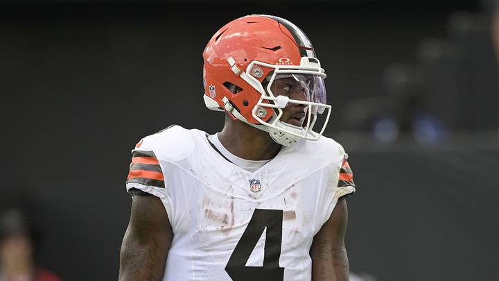 Sep 13, 2026; Jacksonville, Florida, USA; Cleveland Browns quarterback Deshaun Watson (4) Mandatory Credit: Melina Myers-Imagn Images Sep 13, 2026; Jacksonville, Florida, USA; Cleveland Browns quarterback Deshaun Watson (4) Mandatory Credit: Melina Myers-Imagn Images