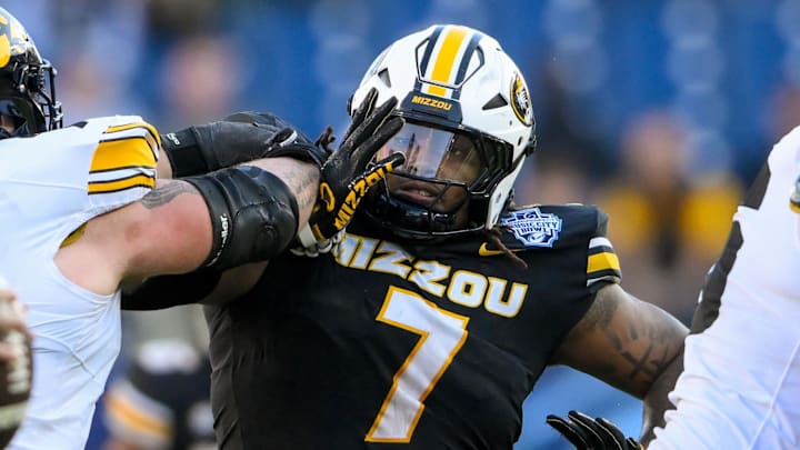 Missouri Tigers defensive tackle Chris McClellan was a third-round pick by the Green Bay Packers.