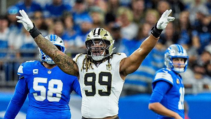New Orleans Saints edge rusher Chase Young New Orleans Saints edge rusher Chase Young
