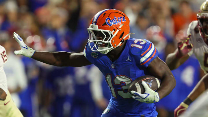 The Florida Gators re-signed arguably its five most important players for the 2026 season, including running back Jadan Baugh. The Florida Gators re-signed arguably its five most important players for the 2026 season, including running back Jadan Baugh.