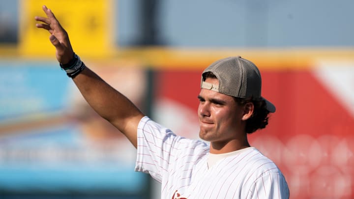 After four seasons with the same program, this quarterback with more than 9,000 career passing yards entered the college football transfer portal and has been linked to his former coach's program.