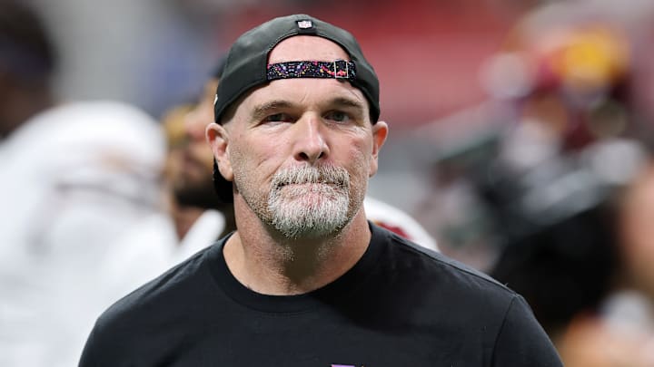 Washington Commanders head coach Dan Quinn Washington Commanders head coach Dan Quinn