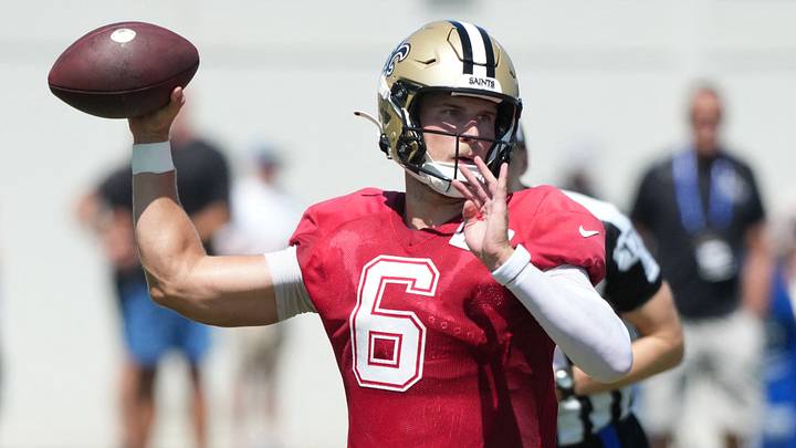 Saints quarterback Tyler Shough is still a free agent in more than 50% of fantasy football leagues. Saints quarterback Tyler Shough is still a free agent in more than 50% of fantasy football leagues.