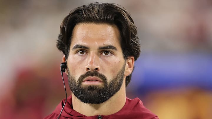 Washington Commanders quarterback Sam Hartman Washington Commanders quarterback Sam Hartman