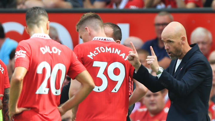 Erik ten Hag was beaten on his first Premier League outing