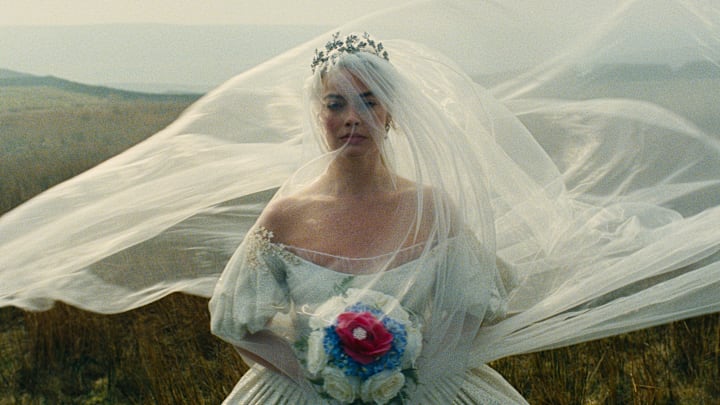 Margot Robbie in ‘Wuthering Heights’