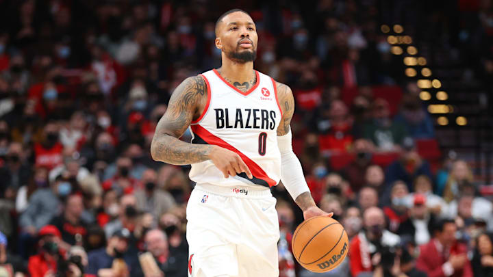 Damian Lillard es el mejor anotador de los Blazers en la temporada 2021-22