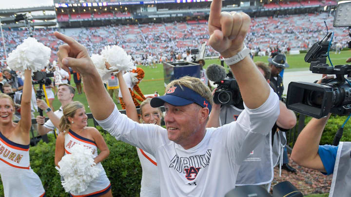 Auburn Tigers head coach Hugh Freeze has been stacking dominant pass rushers in the last several recruiting classes. Auburn Tigers head coach Hugh Freeze has been stacking dominant pass rushers in the last several recruiting classes.