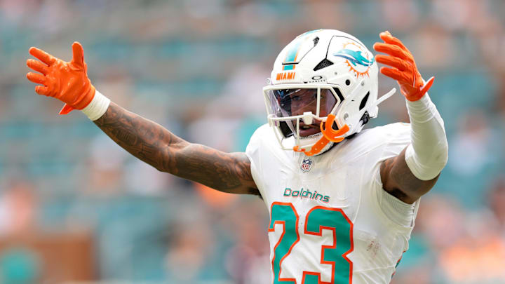 Miami Dolphins cornerback Jack Jones 