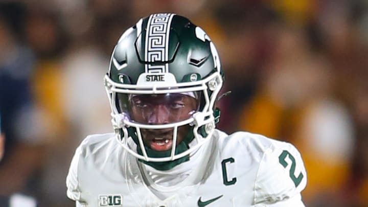 Michigan State QB Aidan Chiles Michigan State QB Aidan Chiles