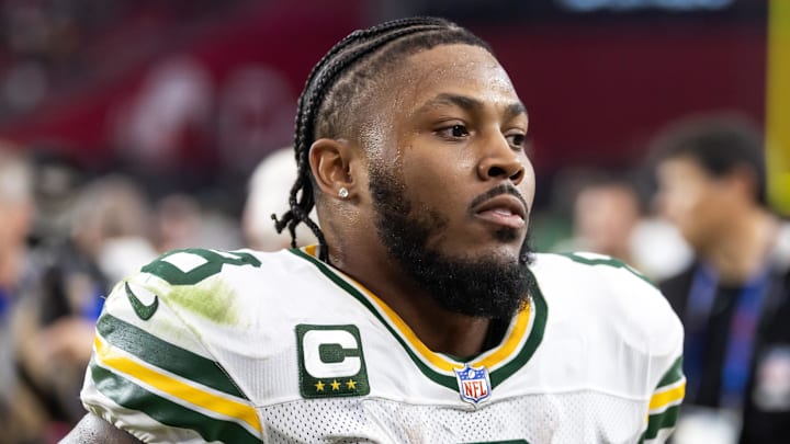 Green Bay Packers running back Josh Jacobs