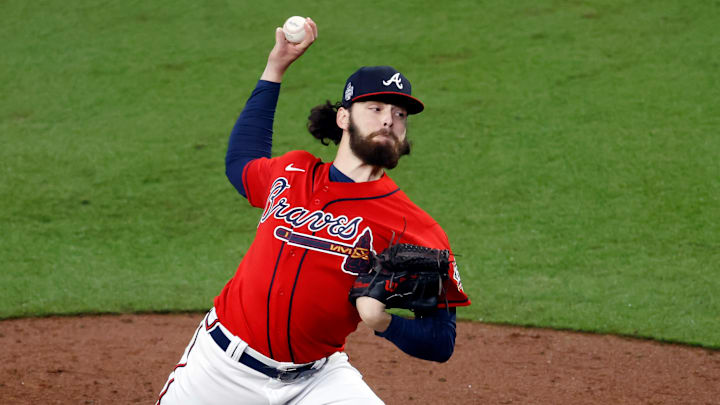 Ian Anderson hizo una gran presentación con los Bravos en el tercer juego de la Serie Mundial 