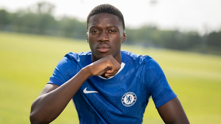 Centre back Mamadou Sarr (19) joined Chelsea from sister club Strasbourg.