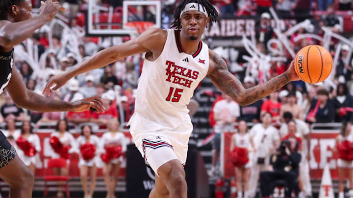 Texas Tech Men's Basketball's JT Toppin 