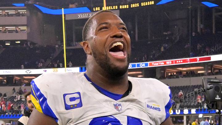 Los Angeles Rams defensive end Kobie Turner. Los Angeles Rams defensive end Kobie Turner.