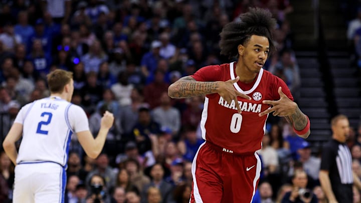 Alabama Crimson Tide guard Labaron Philon (0)