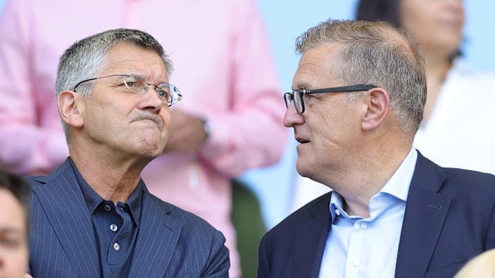 Bayer-Präsident Herbert Hainer und Vorstandsvorsitzender Jan-Christian Dreesen