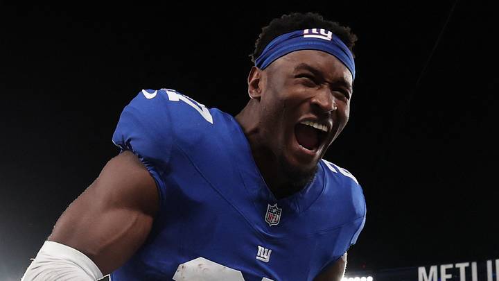 New York Giants safety Tyler Nubin New York Giants safety Tyler Nubin