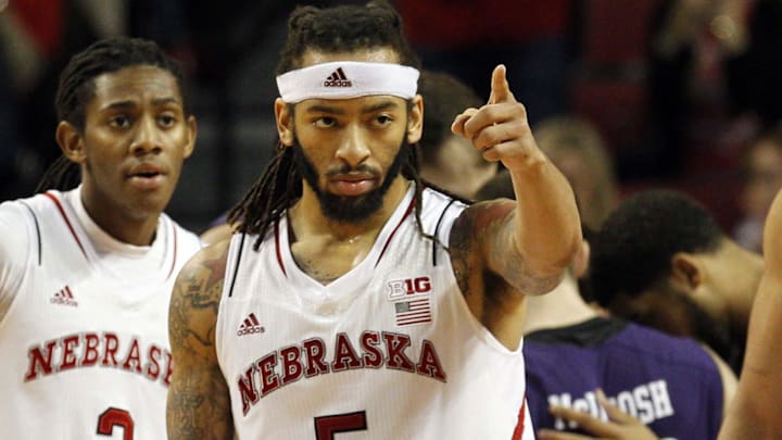 Terran Petteway gestures during a 2015 game against Northwestern.