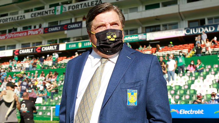 Miguel Herrera y sus Tigres llevan siete partidos sin perder.