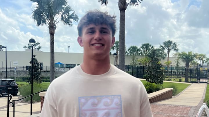 Bradenton (Fla.) IMG Academy four-star edge rusher Jake Kreul.