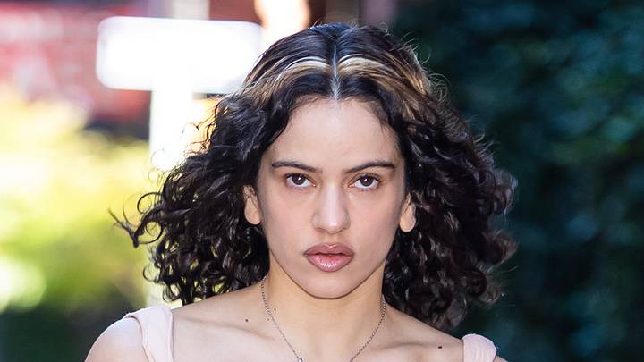 Rosalía walks in New York City