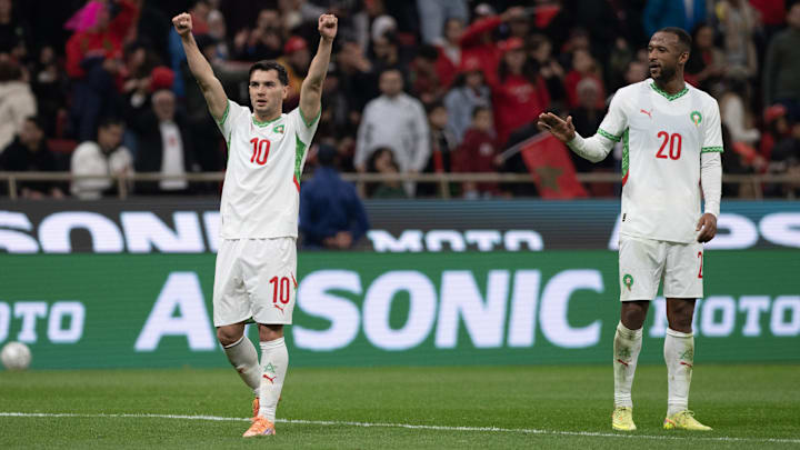 Brahim Díaz fez um dos gols na vitória marroquina por 3 a 0 sobre a Zâmbia