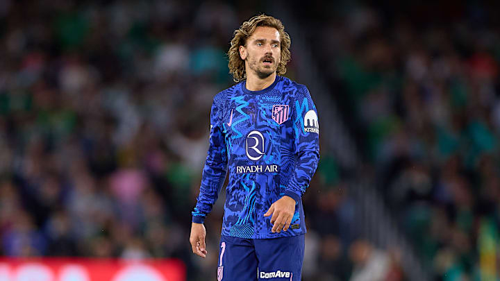 Antoine Griezmann é um dos destaques do Atlético de Madrid em 2024