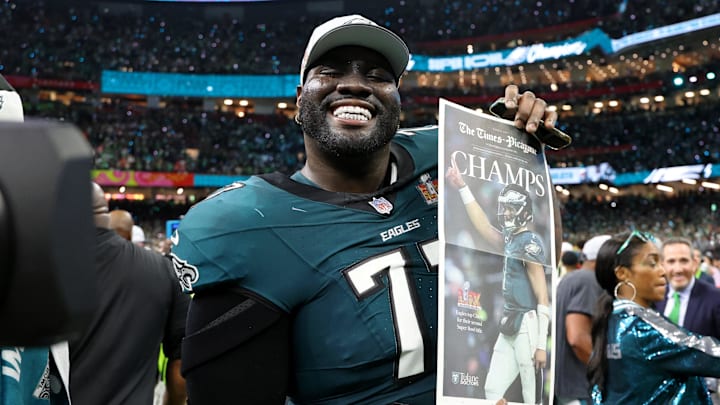 Philadelphia Eagles offensive tackle Mekhi Becton