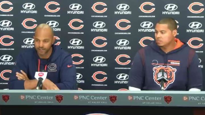 Ian Cunningham (left) appears closer to leaving the Bears now as a finalist for the Jaguars GM job.