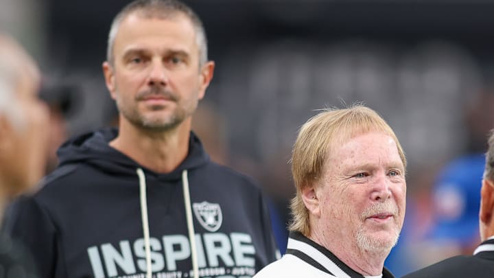 Las Vegas Raiders GM John Spytek, Owner Mark Davis