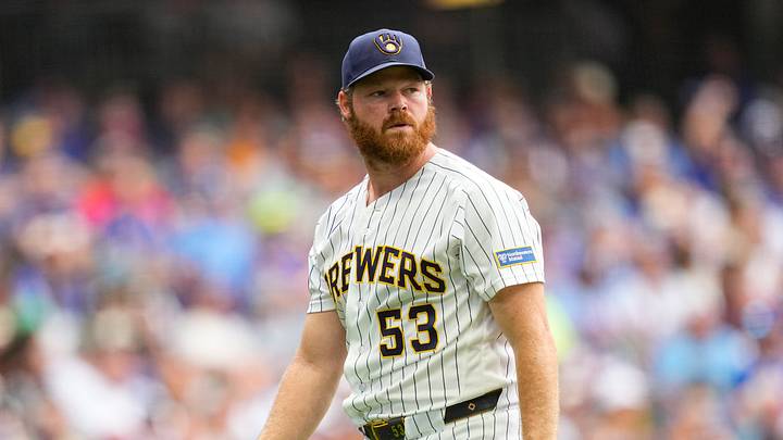 Jun 28, 2026; Milwaukee, Wisconsin, USA; Milwaukee Brewers pitcher Brandon Woodruff (53) walks to the dugout after being removed from the game during the sixth inning against the Chicago Cubs at American Family Field. Mandatory Credit: Jeff Hanisch-Imagn Images Jun 28, 2026; Milwaukee, Wisconsin, USA; Milwaukee Brewers pitcher Brandon Woodruff (53) walks to the dugout after being removed from the game during the sixth inning against the Chicago Cubs at American Family Field. Mandatory Credit: Jeff Hanisch-Imagn Images