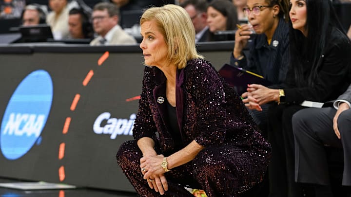 LSU coach Kim Mulkey says she isn’t sure where any rumors about her considering retirement stemmed from. LSU coach Kim Mulkey says she isn’t sure where any rumors about her considering retirement stemmed from.