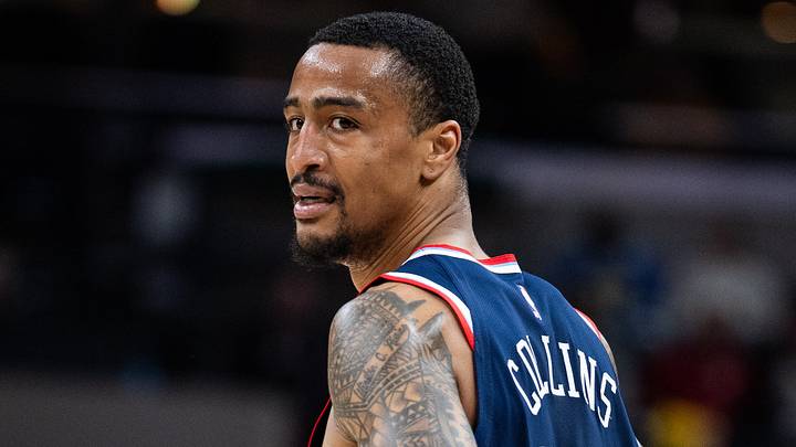 Mar 27, 2026; Indianapolis, Indiana, USA;  LA Clippers forward John Collins (20) in the first half against the Indiana Pacers at Gainbridge Fieldhouse. Mandatory Credit: Trevor Ruszkowski-Imagn Images