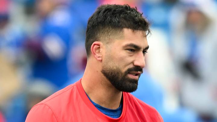 Buffalo Bills defensive end AJ Epenesa Buffalo Bills defensive end AJ Epenesa