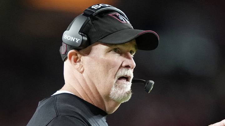 Washington Commanders head coach Dan Quinn Washington Commanders head coach Dan Quinn