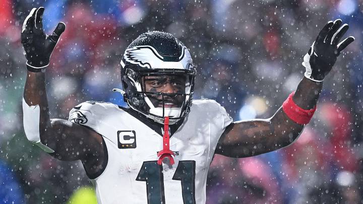 Philadelphia Eagles wide receiver A.J. Brown Philadelphia Eagles wide receiver A.J. Brown