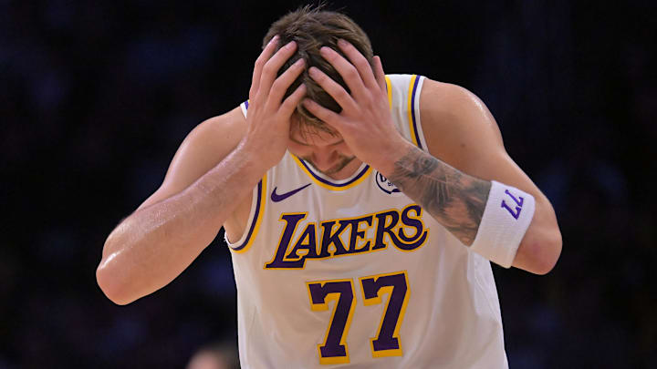Los Angeles Lakers guard Luka Doncic