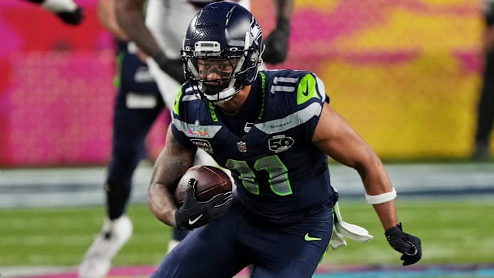 Seahawks wide receiver Jaxon Smith-Njigba is the highest-paid player at his position after his record-setting extension.
