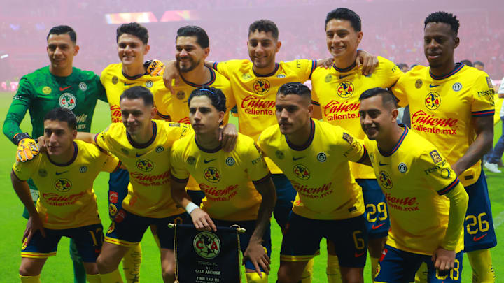 La alineación titular del América para la gran final del Clausura 2025 La alineación titular del América para la gran final del Clausura 2025