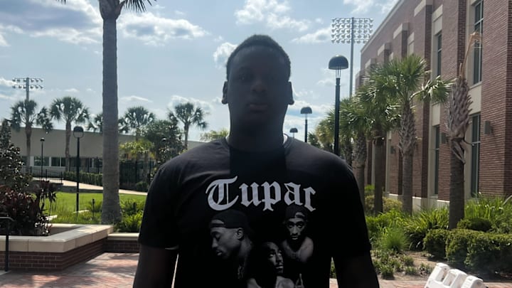 Belle Glade (Fla.) Glades Central three-star tackle Javarii Luckas. Belle Glade (Fla.) Glades Central three-star tackle Javarii Luckas.
