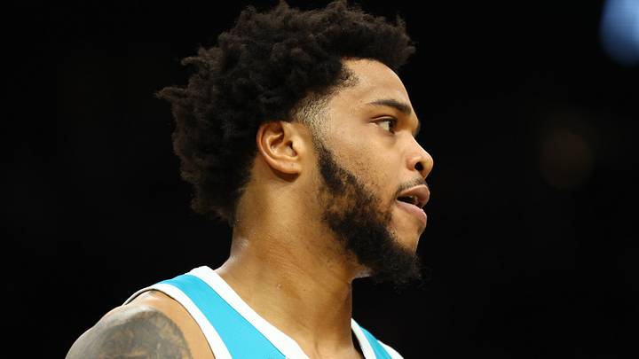 Dec 19, 2021; Phoenix, Arizona, USA; Charlotte Hornets forward Miles Bridges (0) against the Phoenix Suns at Footprint Center. Mandatory Credit: Mark J. Rebilas-USA TODAY Sports Dec 19, 2021; Phoenix, Arizona, USA; Charlotte Hornets forward Miles Bridges (0) against the Phoenix Suns at Footprint Center. Mandatory Credit: Mark J. Rebilas-USA TODAY Sports