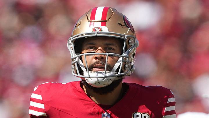 San Francisco 49ers wide receiver Mike Evans (5)