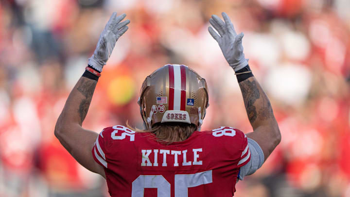 San Francisco 49ers tight end George Kittle (85)