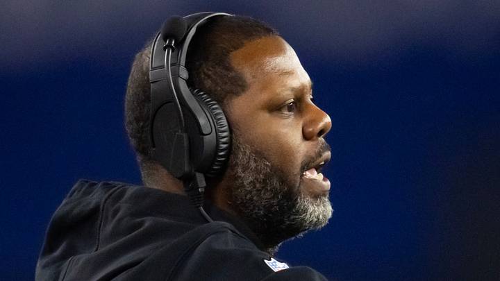 Washington Commanders defensive coordinator Daronte Jones 